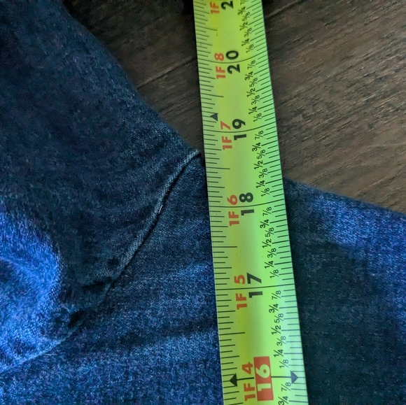 Unique Trendy Boho Denim Dress Tommy Hilfiger Medium Braided Accents - Picture 10 of 11